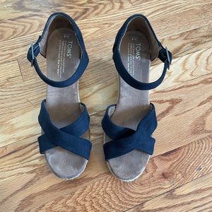 Toms Wedge Sandals